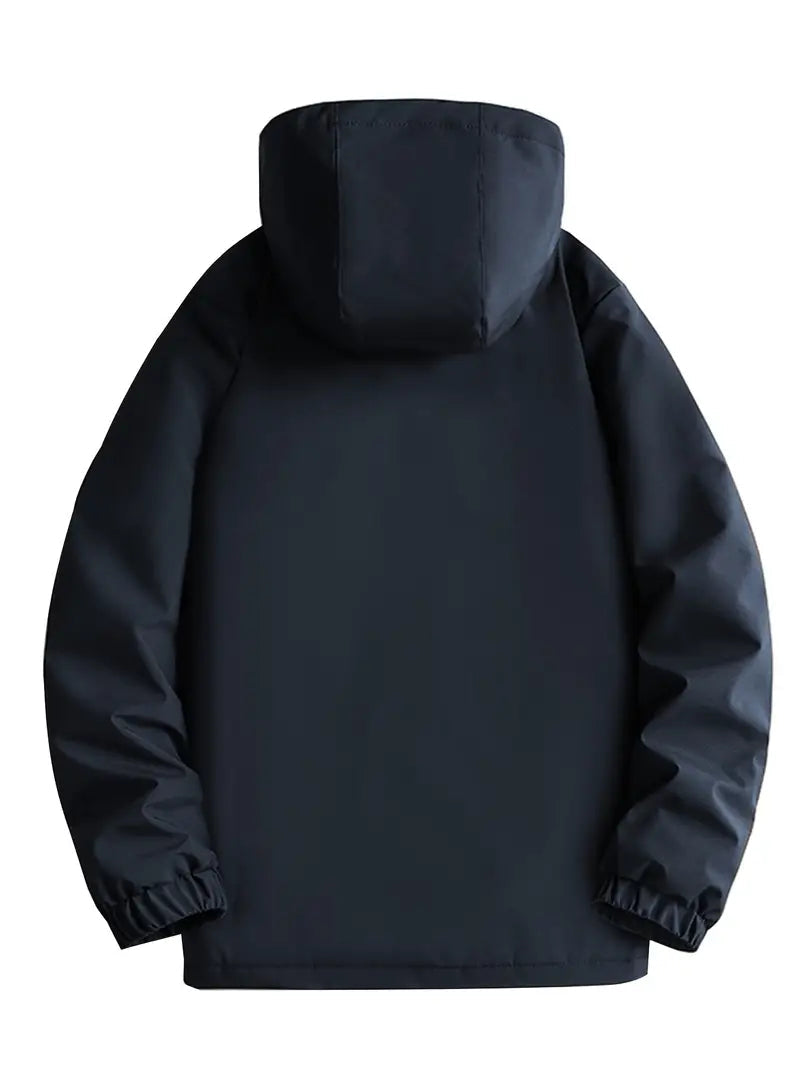 Men's Waterproof Winter Parka — Down-Filled Regular Fit Coat 9