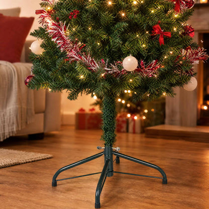 Metal Cross Christmas Tree Stand — Wing Nut Fixing, 30–60 cm 2