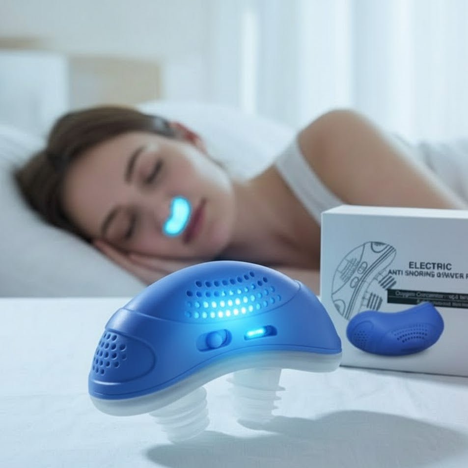 Micro CPAP Device — Portable Silent Anti-Snoring Sleep Aid 1