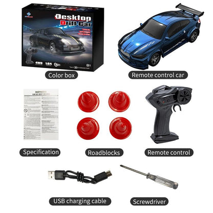 RC Car MICRODRIFT 1:64 Scale Drift Car with Remote Control 10