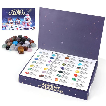 MINERKIDS 2025 Gemstone Excavation Advent Calendar — 24 Real Stones 3
