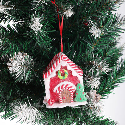 Mini Christmas Gingerbread House — Hand-Painted Resin Figurine 13