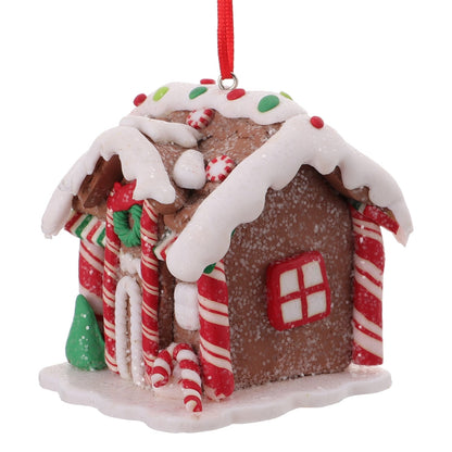 Mini Christmas Gingerbread House — Hand-Painted Resin Figurine 9