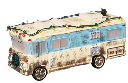 Miniature Christmas House Desktop Decor — Resin Holiday Figurine 11