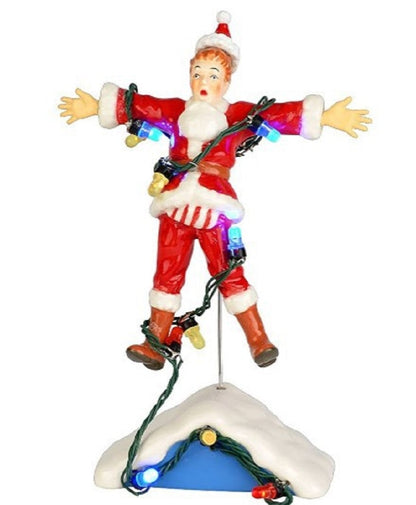 Miniature Christmas House Desktop Decor — Resin Holiday Figurine 6