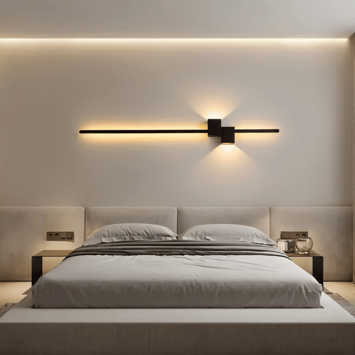 Minimalist LED Wall Sconce — Indirect Metal Wall Light 2