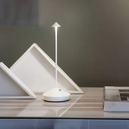 Modern Slim Wireless LED Table Lamp — Dimmable USB Rechargeable 6