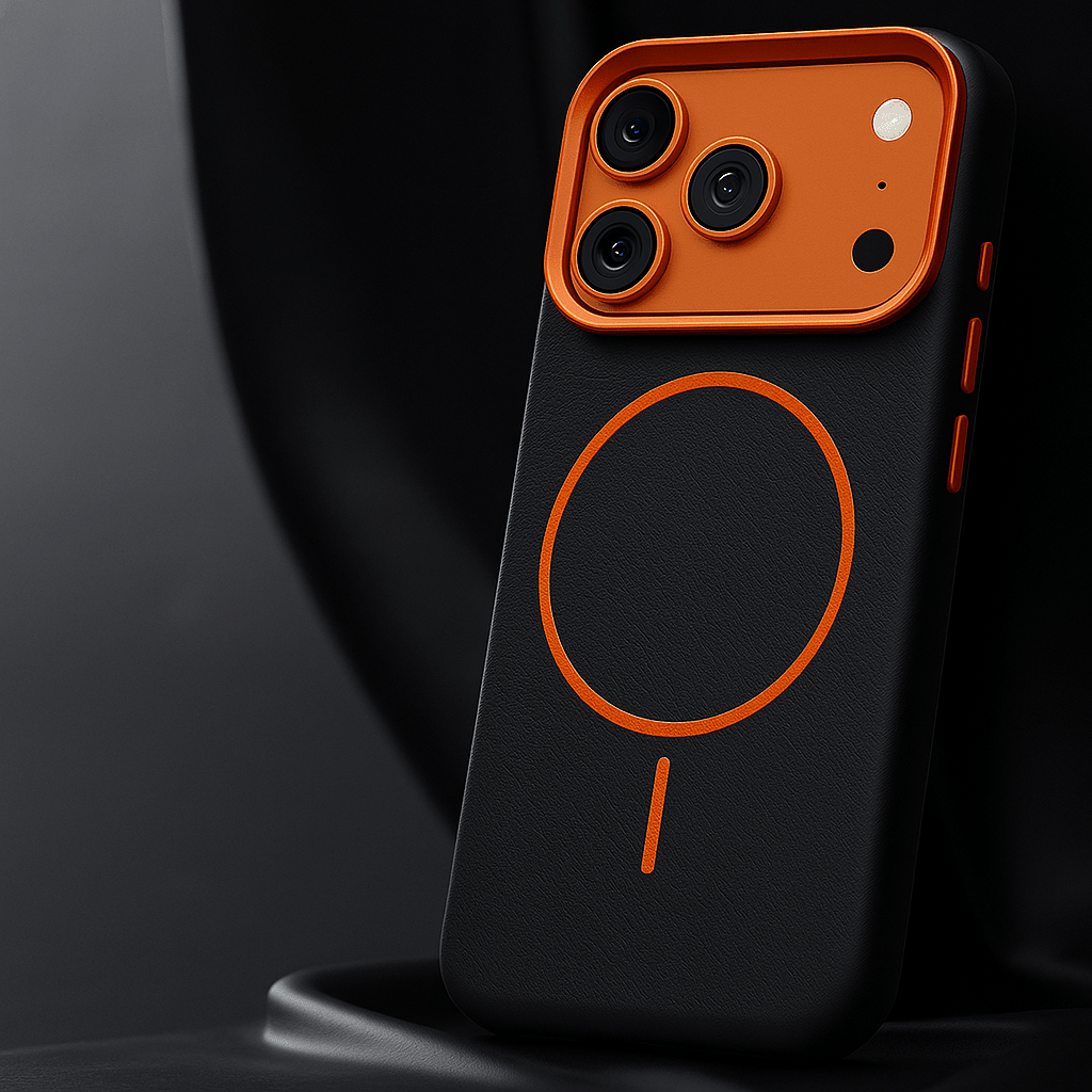 Montara Leather iPhone Case — Elephant Pattern & MagSafe 2