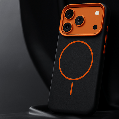 Montara Leather iPhone Case — Elephant Pattern & MagSafe 2