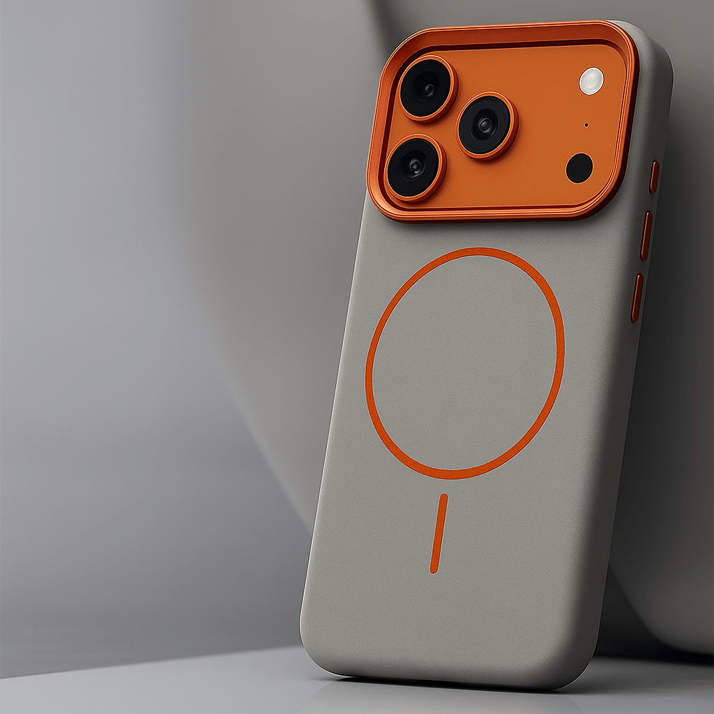 Montara Leather iPhone Case — Elephant Pattern & MagSafe 1