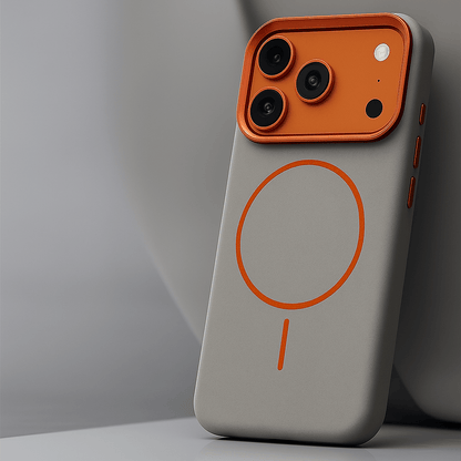 Montara Leather iPhone Case — Elephant Pattern & MagSafe 1
