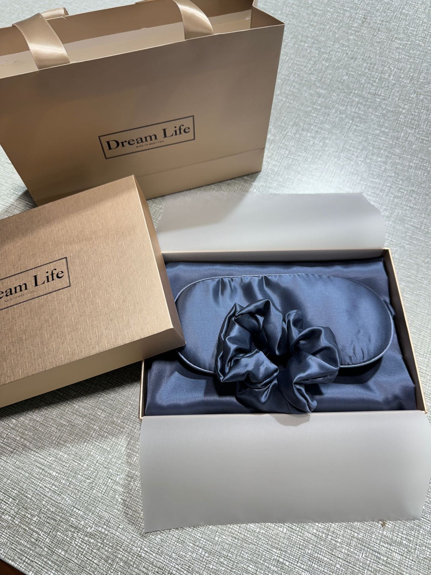 Mulberry Silk Sleep Set — Pillowcase, Eye Mask & Scrunchie 12