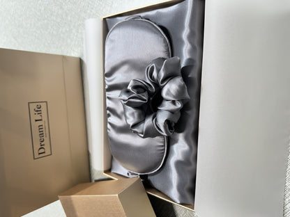 Mulberry Silk Sleep Set — Pillowcase, Eye Mask & Scrunchie 13