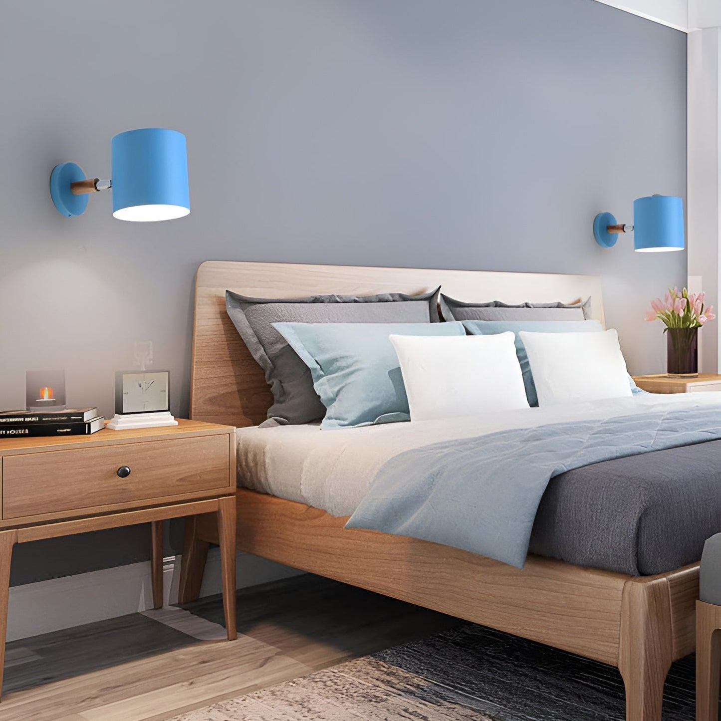 Adjustable Pastel Wall Lamp – Nordic Scandinavian Sconce 2