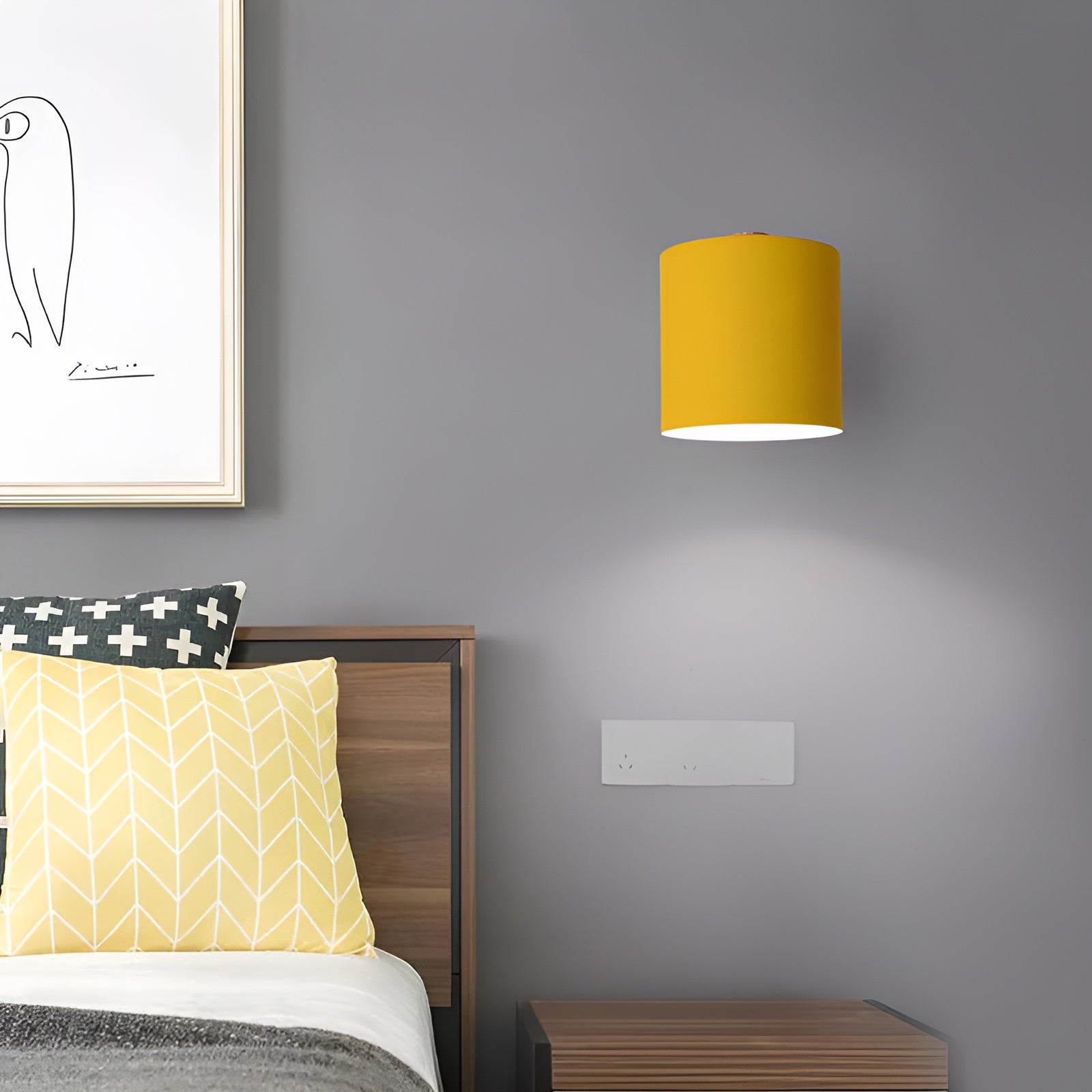 Adjustable Pastel Wall Lamp – Nordic Scandinavian Sconce 4