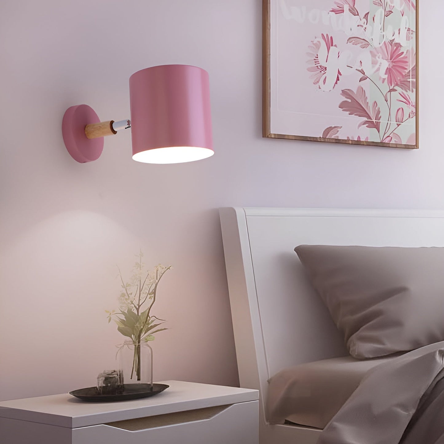 Adjustable Pastel Wall Lamp – Nordic Scandinavian Sconce 5