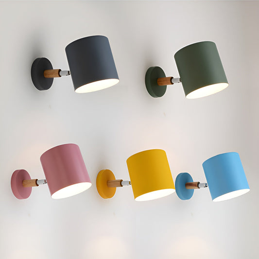 Adjustable Pastel Wall Lamp – Nordic Scandinavian Sconce 1