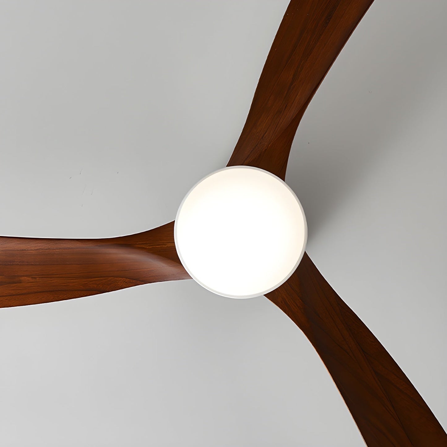 Nordic Wooden Ceiling Fan Light with LED Remote Control 15