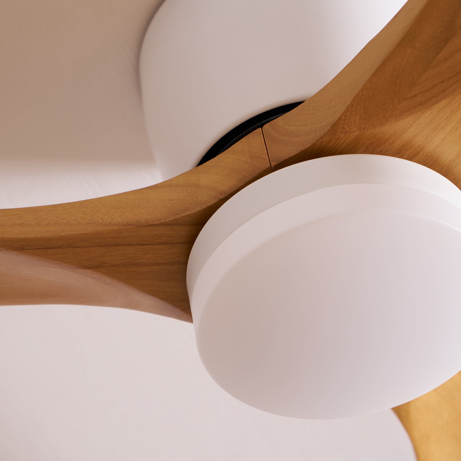 Nordic Wooden Ceiling Fan Light with LED Remote Control 26