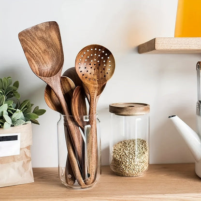 NordicChef 5-Piece Wooden Kitchen Utensil Set — Ergonomic & Eco 2