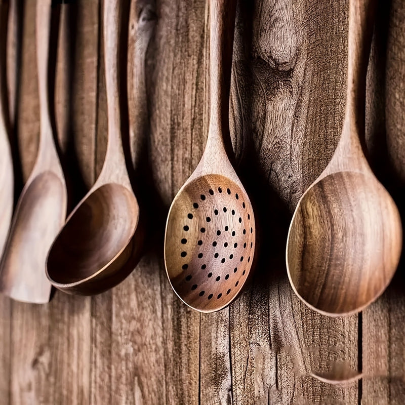 NordicChef 5-Piece Wooden Kitchen Utensil Set — Ergonomic & Eco 4