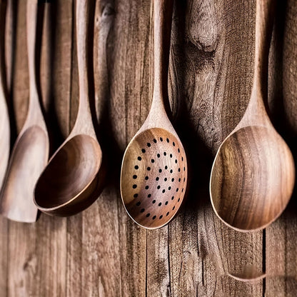 NordicChef 5-Piece Wooden Kitchen Utensil Set — Ergonomic & Eco 4