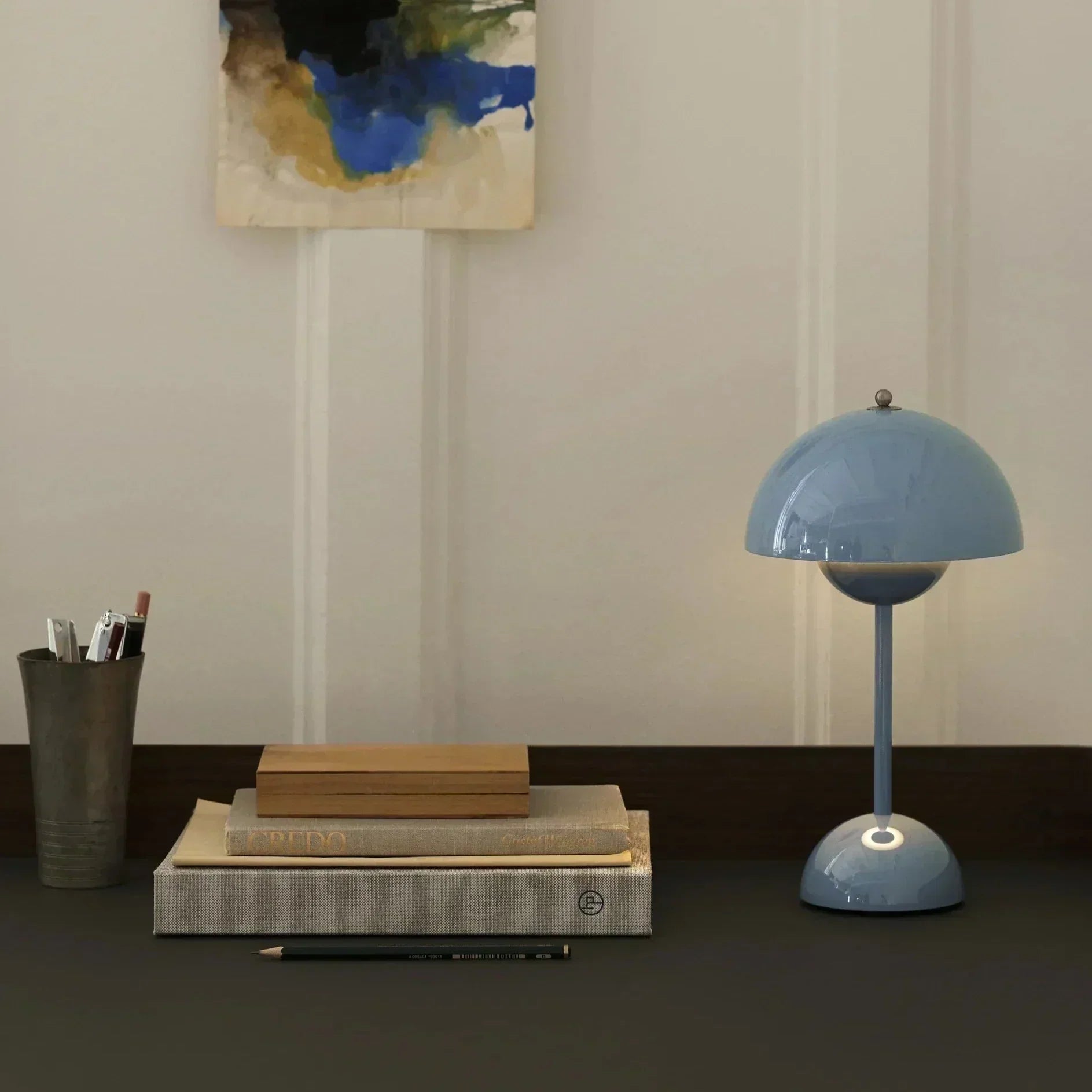 NordicGlow LED Table Lamp — Touch Dimmer, 8 Colors 3
