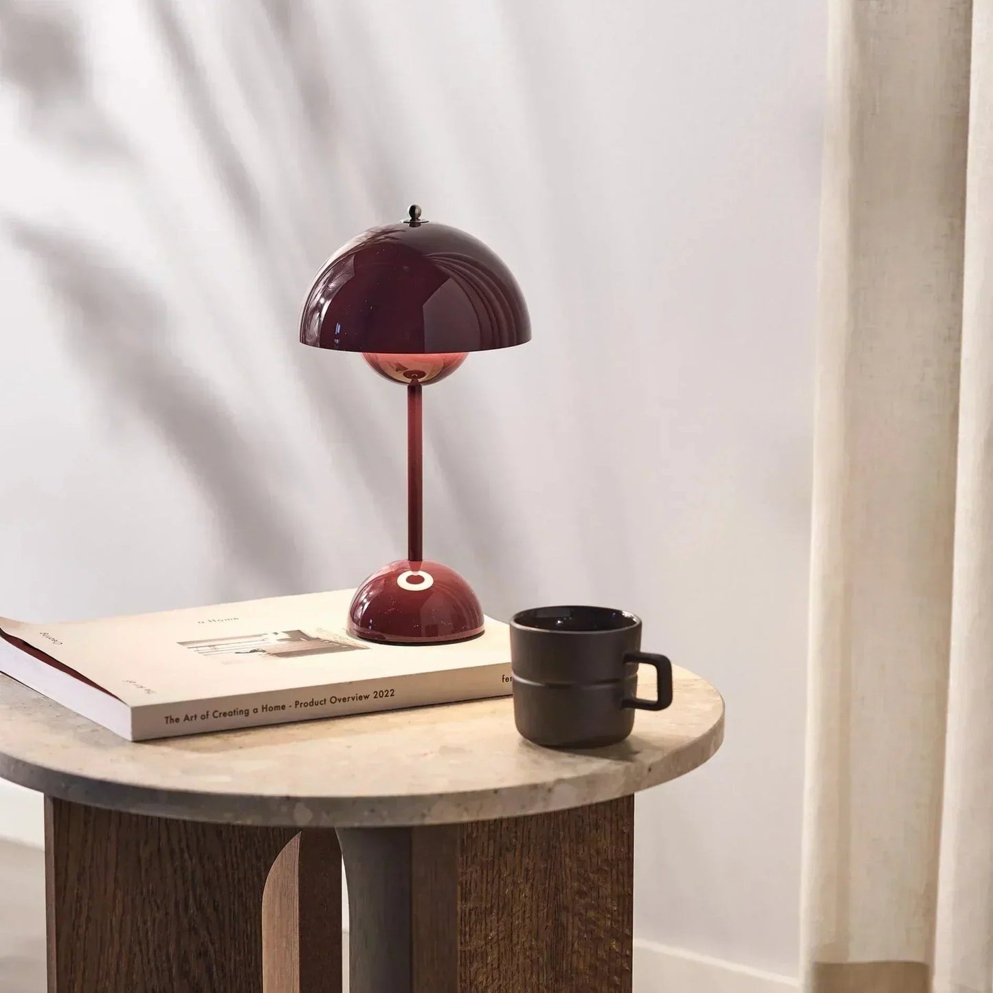 NordicGlow LED Table Lamp — Touch Dimmer, 8 Colors 4