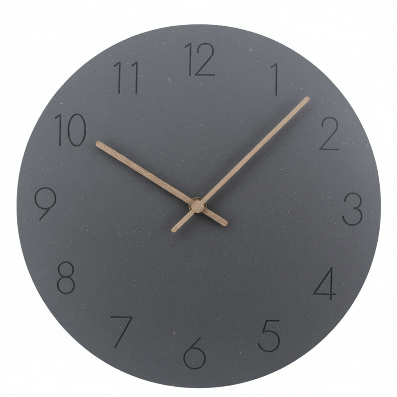 Silent Wall Clock — Nordic Minimalist Design, No Ticking 10