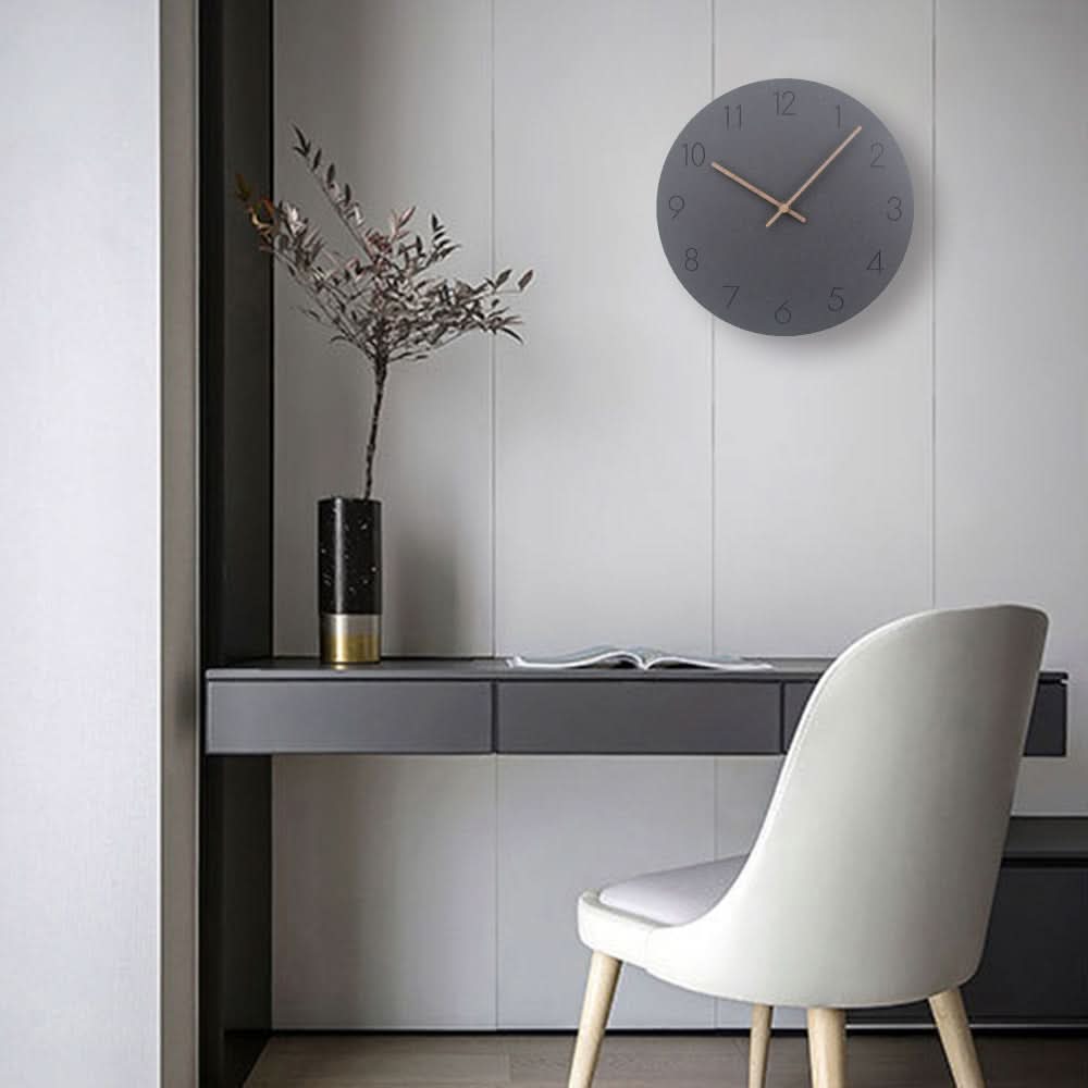 Silent Wall Clock — Nordic Minimalist Design, No Ticking 2