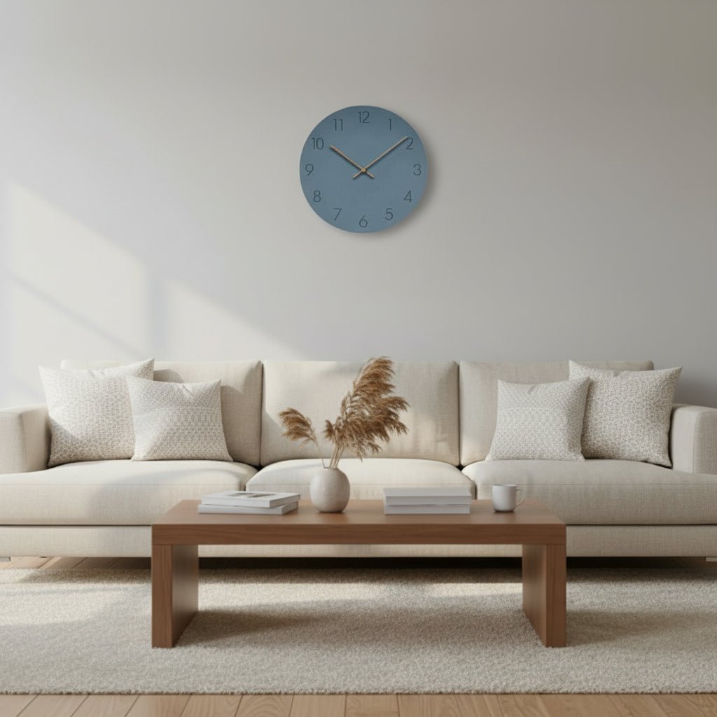 Silent Wall Clock — Nordic Minimalist Design, No Ticking 4