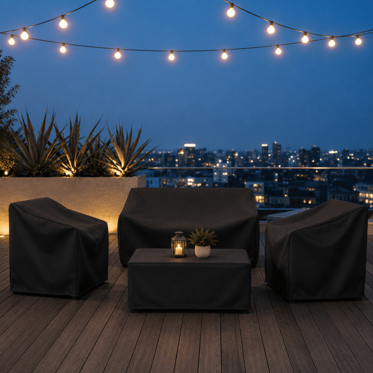 PatioShield Outdoor Furniture Cover — UV & Rain Protection 2