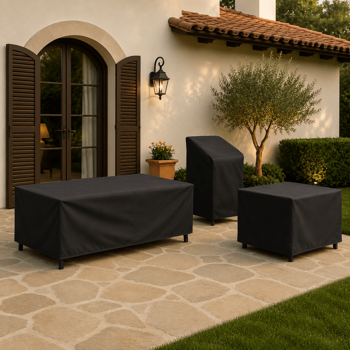 PatioShield Outdoor Furniture Cover — UV & Rain Protection 1