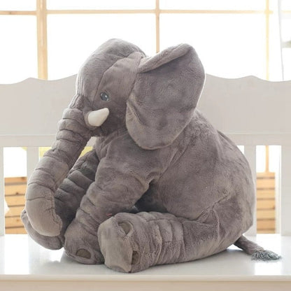 Plush Elephant Pillow — Soft Nursery Comfort Cushion 5