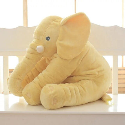 Plush Elephant Pillow — Soft Nursery Comfort Cushion 9