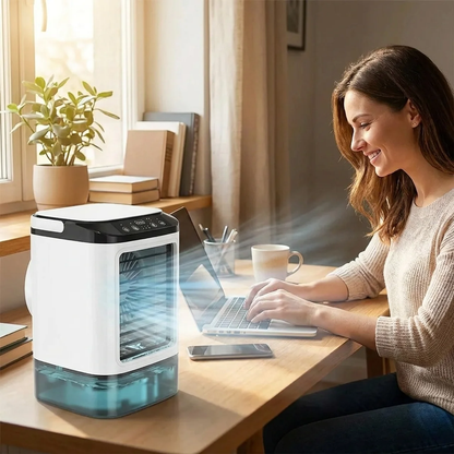 Portable Air Conditioner — Ultrasonic Mist Fan & LED Night Light 2