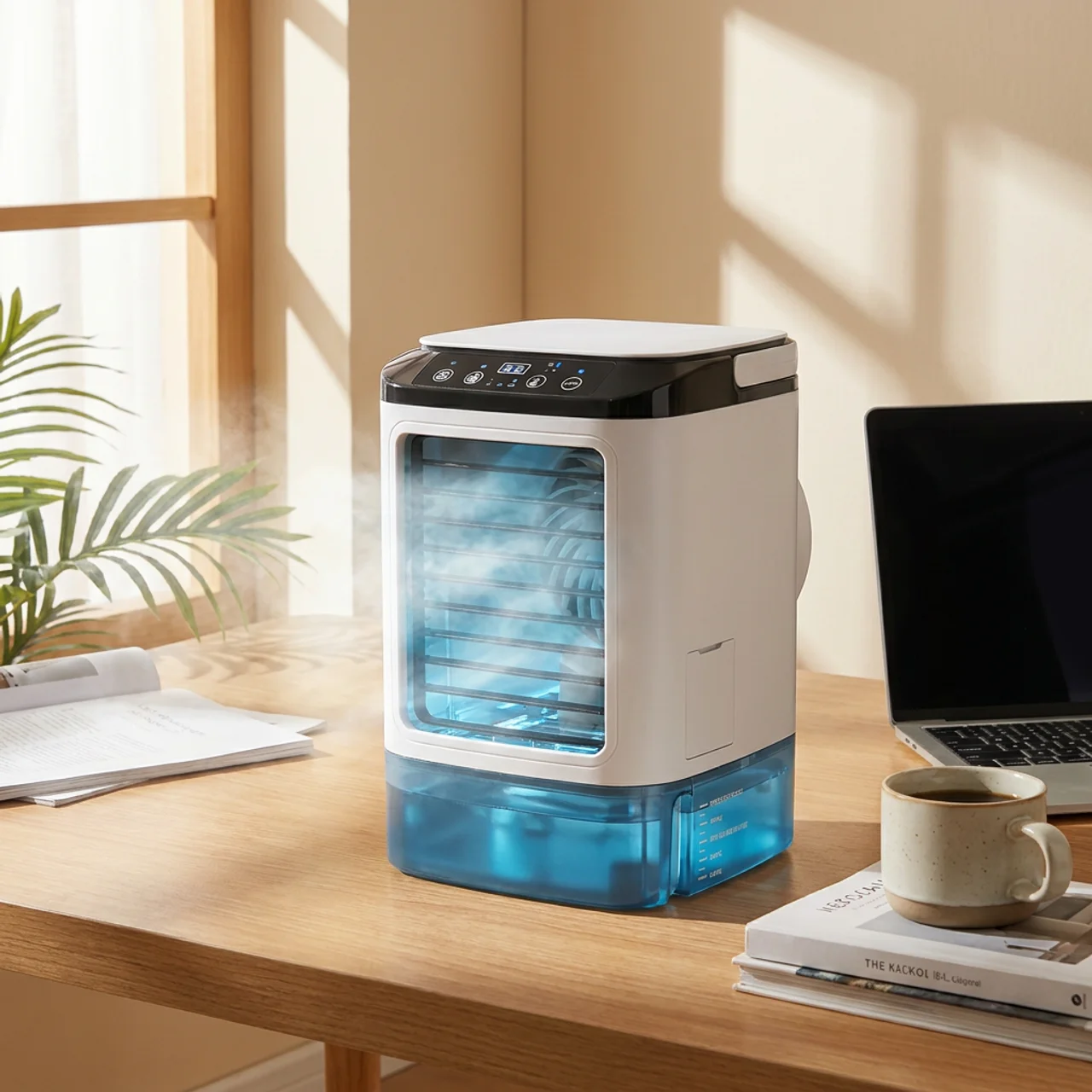 Portable Air Conditioner — Ultrasonic Mist Fan & LED Night Light 3