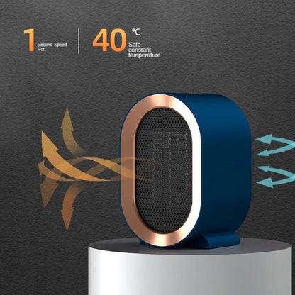 Portable Space Heater — 400W Fast Heating Desktop Warmer 2