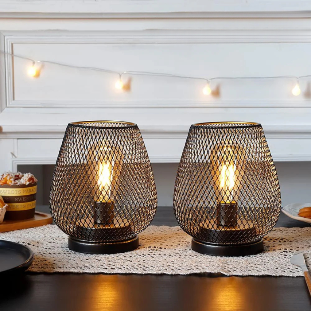 Portable Wireless LED Table Lamp — Warm Light Metal Design 5