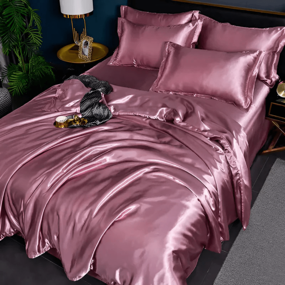 Pureliss Mulberry Silk Bedding Set — 22 Momme Hypoallergenic 4