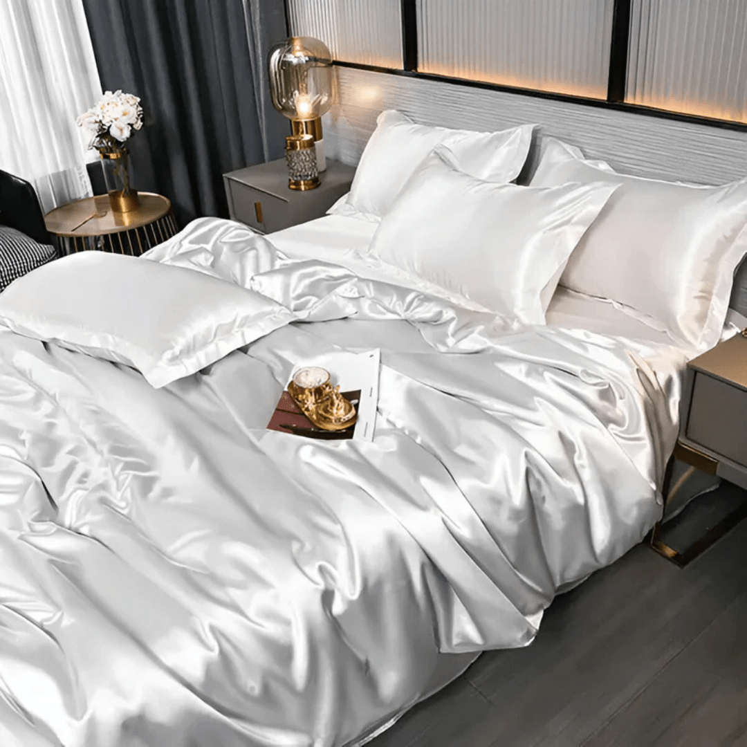 Pureliss Mulberry Silk Bedding Set — 22 Momme Hypoallergenic 5