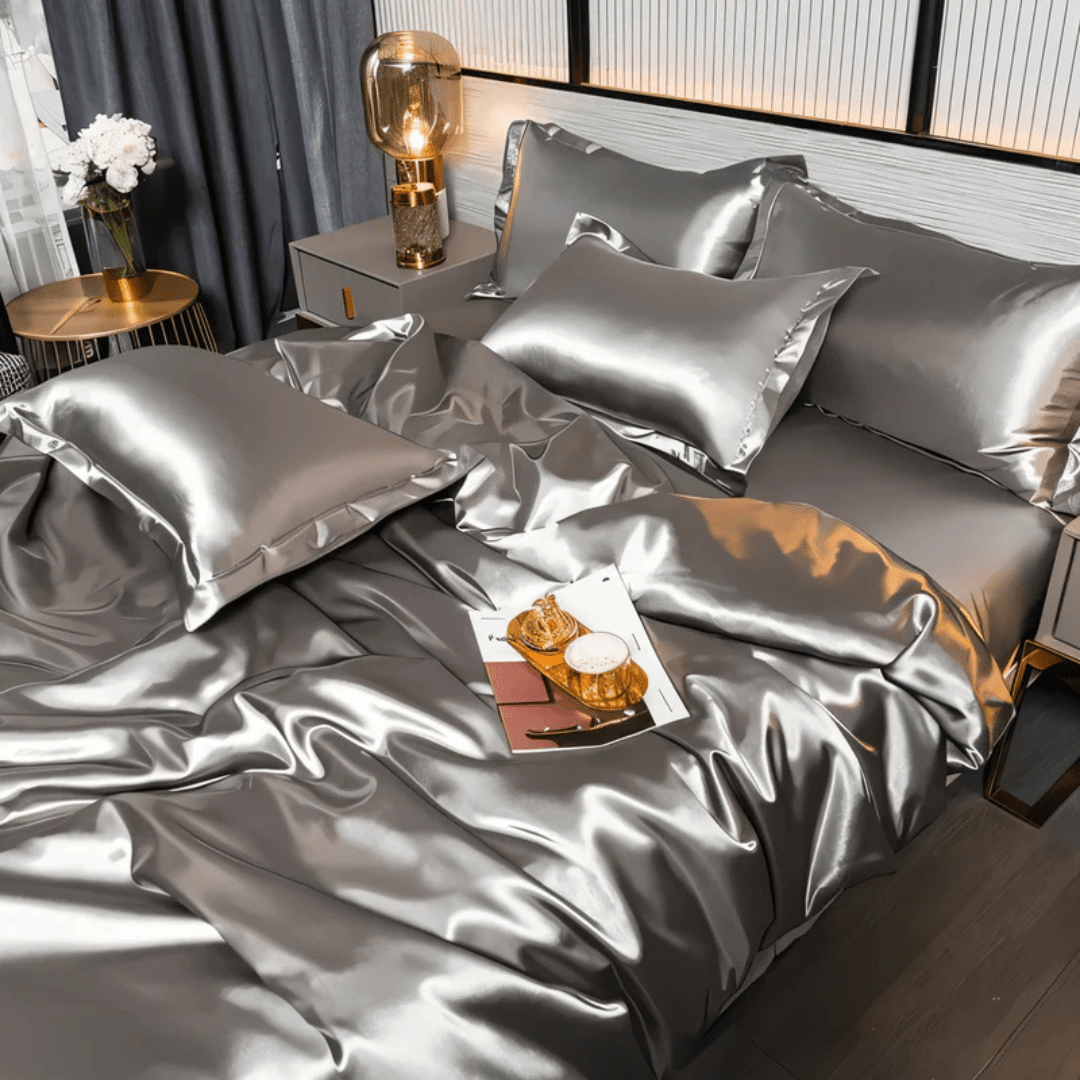 Pureliss Mulberry Silk Bedding Set — 22 Momme Hypoallergenic 1