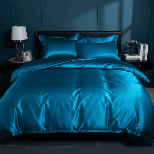 Pureliss Luxury Silk Bedding Set — All-Season Smooth Comfort 1