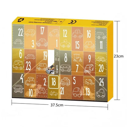 Racing Car Advent Calendar — 24 Mini Surprise Cars for Kids 2