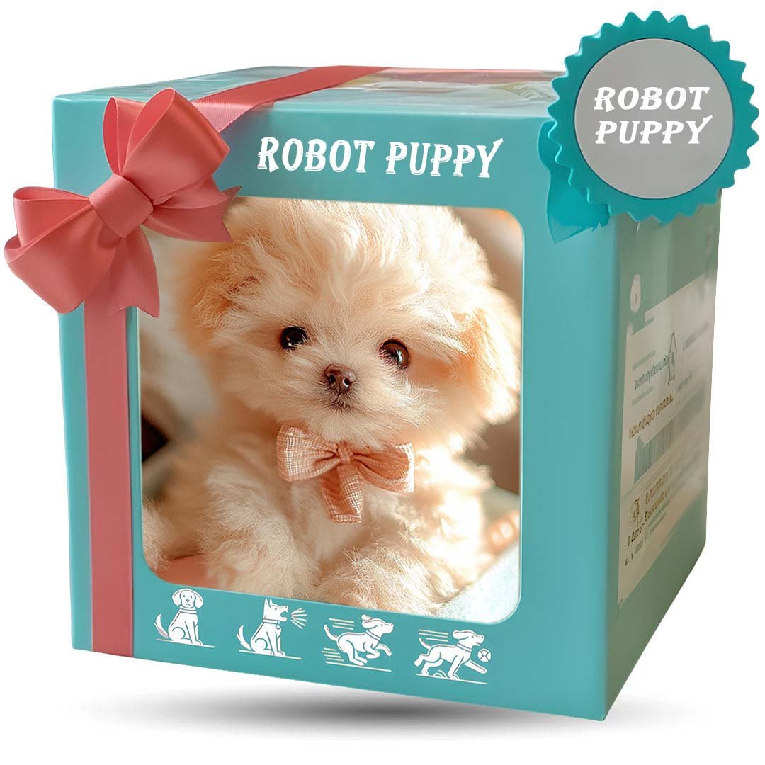 Realistic Interactive Robot Puppy — Lifelike Toy Dog 8