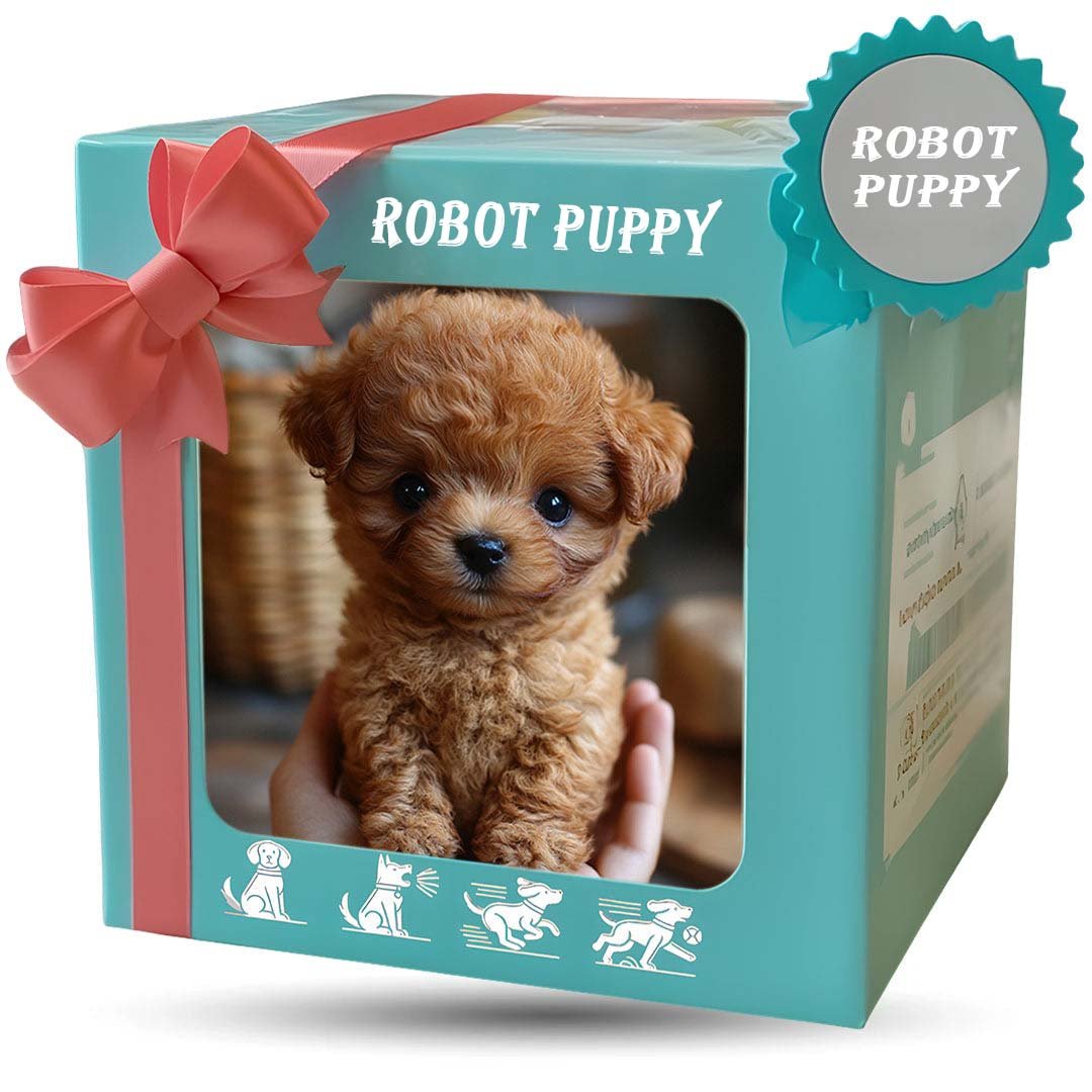 Realistic Interactive Robot Puppy — Lifelike Toy Dog 9