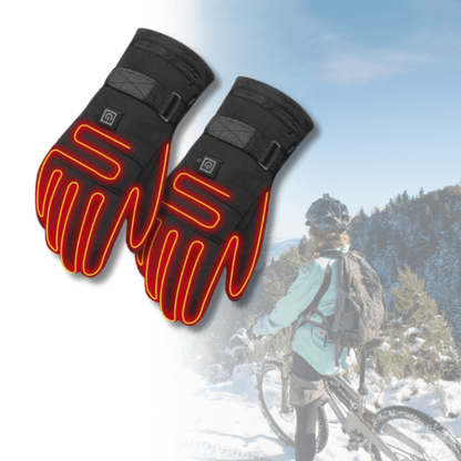 Rechargeable Heated Gloves Waterproof — 3 Heat Settings 1