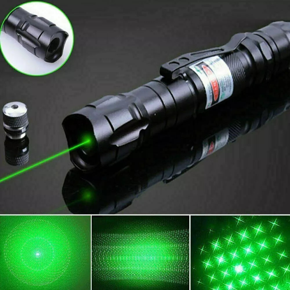 Rechargeable Green Beam Laser Pointer — Long Range Presentation 2