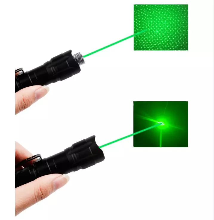 Rechargeable Green Beam Laser Pointer — Long Range Presentation 8