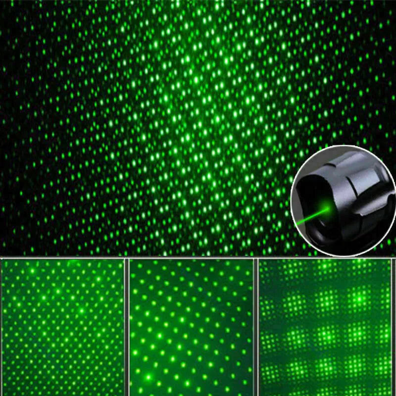 Rechargeable Green Beam Laser Pointer — Long Range Presentation 9
